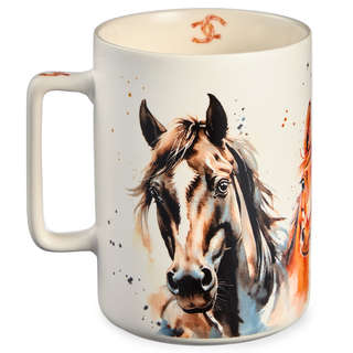 Кружка 'Кони в деле' 400 мл, LEFARD 3