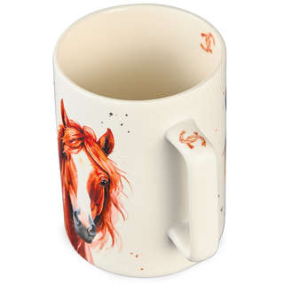 Кружка 'Кони в деле' 400 мл, LEFARD 5