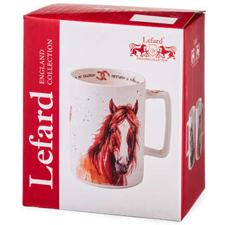 Кружка 'Кони в деле' 400 мл, LEFARD 6
