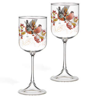 Набор бокалов 'Снегири' из 2-х шт. по 450 мл, LEFARD