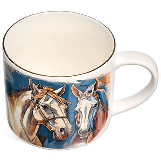 Кружка 'Horse' 500 мл, золото, Lefard 3