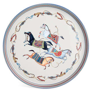 Поднос сервировочный 'Passage' 33 см, Agness, белый