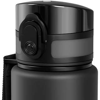 Бутылка для воды MESHU 'Выходи за рамки' 600мл, пластик, черная 3