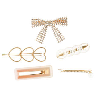 Заколки для волос MESHU, 5 шт в наборе, европодвес 2