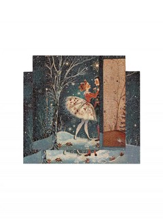 Комплект из 2-х салфеток 'Щелкунчик, Балет' (темный фон) 35х4...