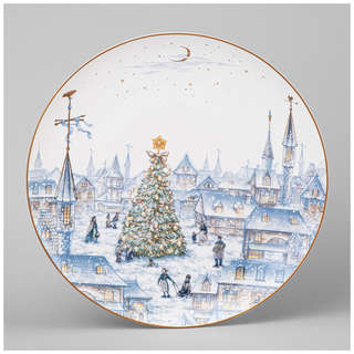Тарелка обеденная 25 см 'Снежная королева', LEFARD артикул 59...