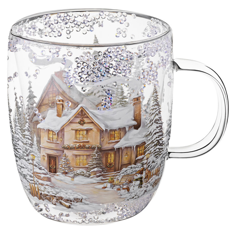 Кружка с двойными стенками 'Накануне Рождества' 410 мл, LEFARD
