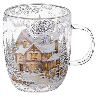 Кружка с двойными стенками 'Накануне Рождества' 410 мл, LEFARD