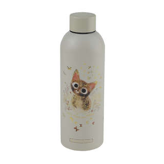Термобутылка 500 мл 'Love Me Милый котик'