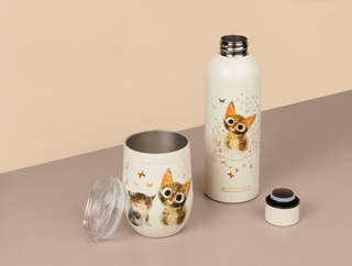 Термобутылка 500 мл 'Love Me Милый котик' 5