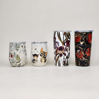 Термокружка 360 мл 'Love Me Котики счастье' 11