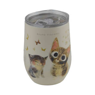 Термокружка 360 мл 'Love Me Котики счастье'