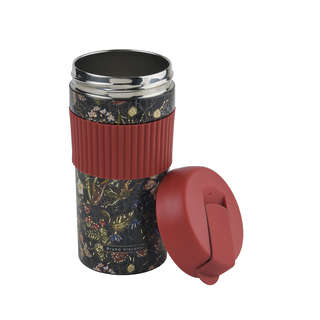 Термокружка 500 мл, с силиконовой вставкой, 'Flora Лесные ягоды' 3