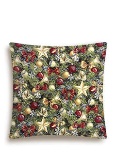 Наволочка декоративная 'Золотые звезды' двусторонняя, 45х45 с...