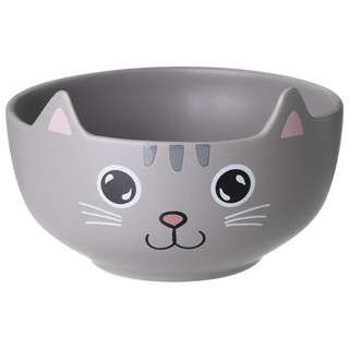 Набор для завтрака 'Cat', 2 предмета: салатник 500 мл, кружка 450 мл, Lefard, серый 3