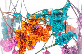 Набор из двух кружек 350 мл 'Crystal glass' с двойными стенками (розовый/оранжевый) 7