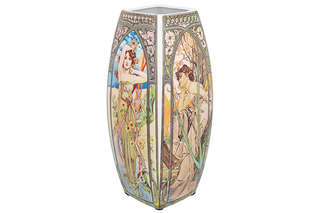 Ваза 2 л, 11х11х25 см 'Времена года' квадрат, NEW BONE CHINA 2