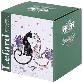 Кружка 430 мл 'Лавандовые коты', Lefard арт.425-163 4