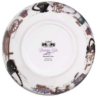 Салатник 730 мл, 15 см 'Лавандовые коты', Lefard 4