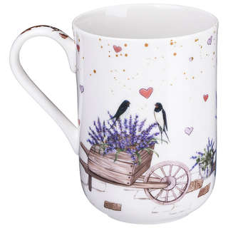 Кружка 330 мл 'Лавандовые коты', Lefard арт.425-177 2