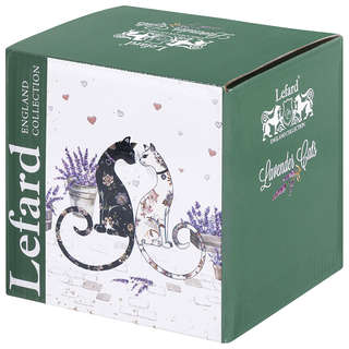 Кружка 330 мл 'Лавандовые коты', Lefard арт.425-178 4