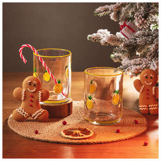 Набор из двух стаканов 400 мл 'Fruity Pineapple', Lefard 2