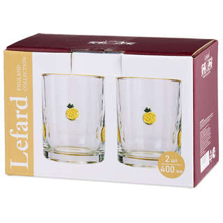 Набор из двух стаканов 400 мл 'Fruity Pineapple', Lefard 4