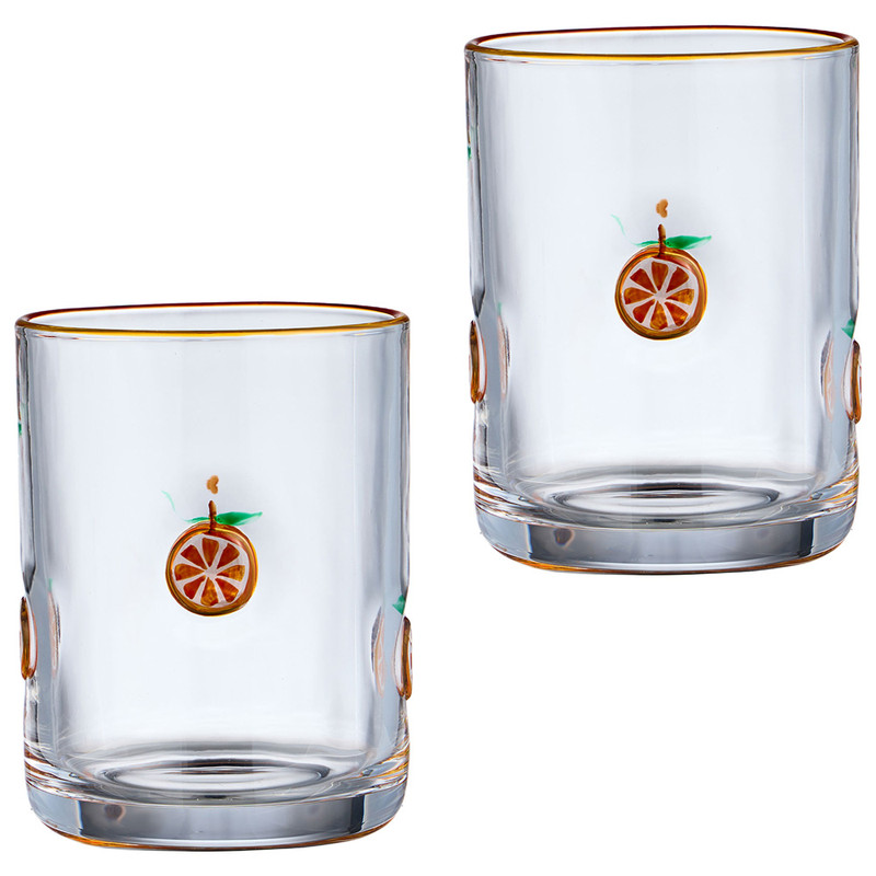 Набор из двух стаканов 400 мл 'Fruity Orange', Lefard