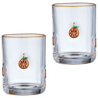 Набор из двух стаканов 400 мл 'Fruity Orange', Lefard