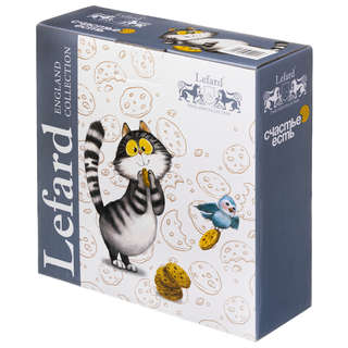 Салатник 600 мл, 15 см 'Счастье есть', Lefard 5