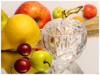 Блюдо для десерта с крышкой 'Яблоко', 90 мл, Lefard Muza 3