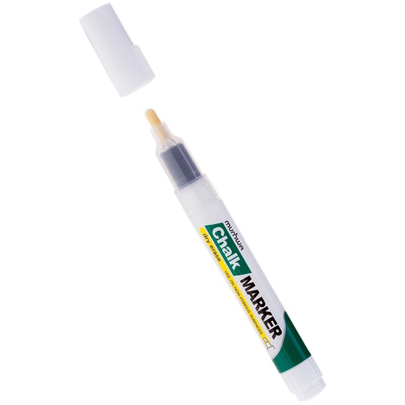 Маркер меловой MunHwa белый, 3мм CM-05