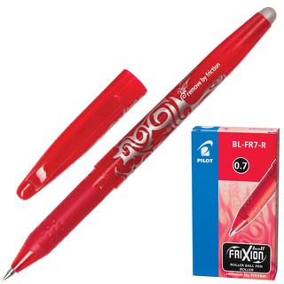 Ручка гелевая пиши-стирай PILOT FriXion Ball, 0.7 мм, красный