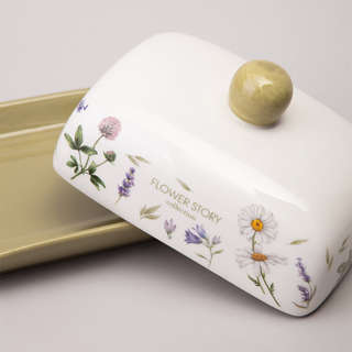 Масленка Flower Story, 17х12 см, Agness 2