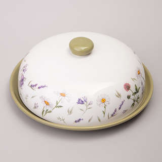 Блюдо для блинов Flower Story, 23х10 см, Agness