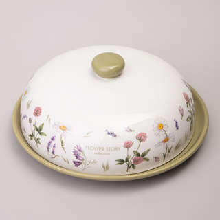 Блюдо для блинов Flower Story, 23х10 см, Agness 2