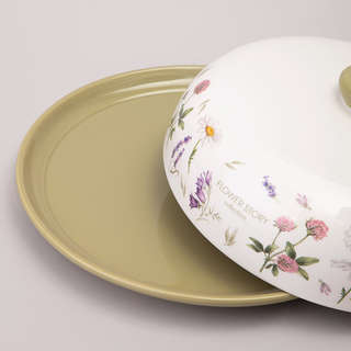 Блюдо для блинов Flower Story, 23х10 см, Agness 3