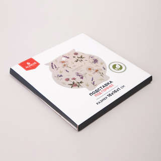 Подставка под горячее 16х16 см, Agness Flower Story 2