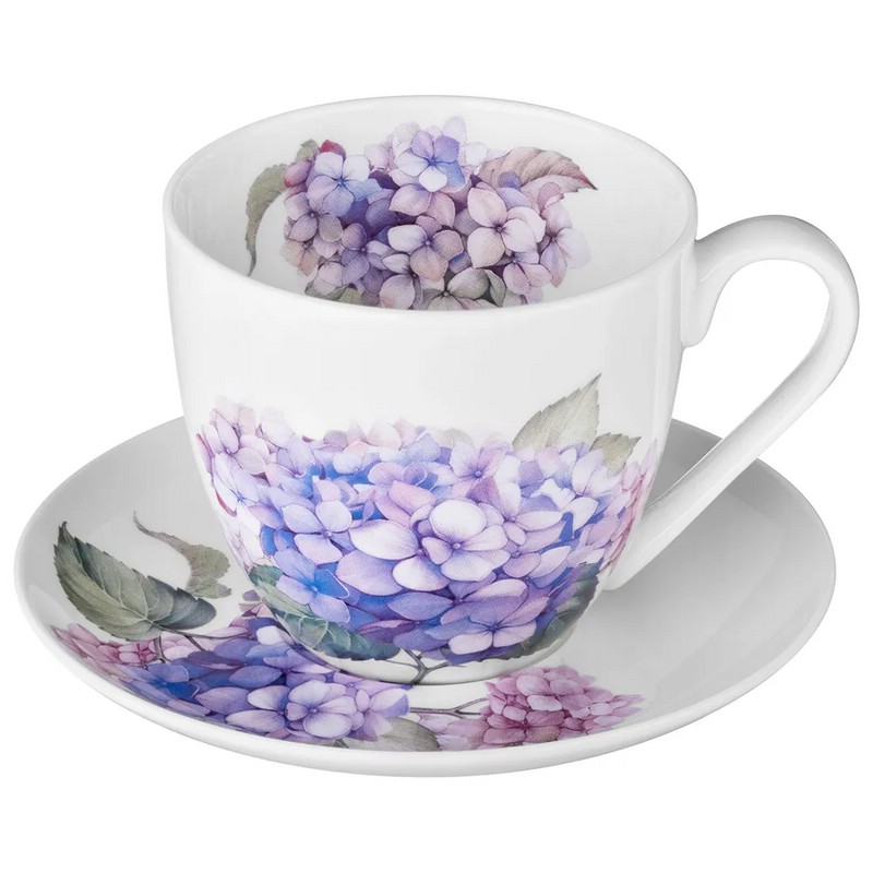 Чайная пара 'Гортензия' 2 предмета, 380 мл, Lefard