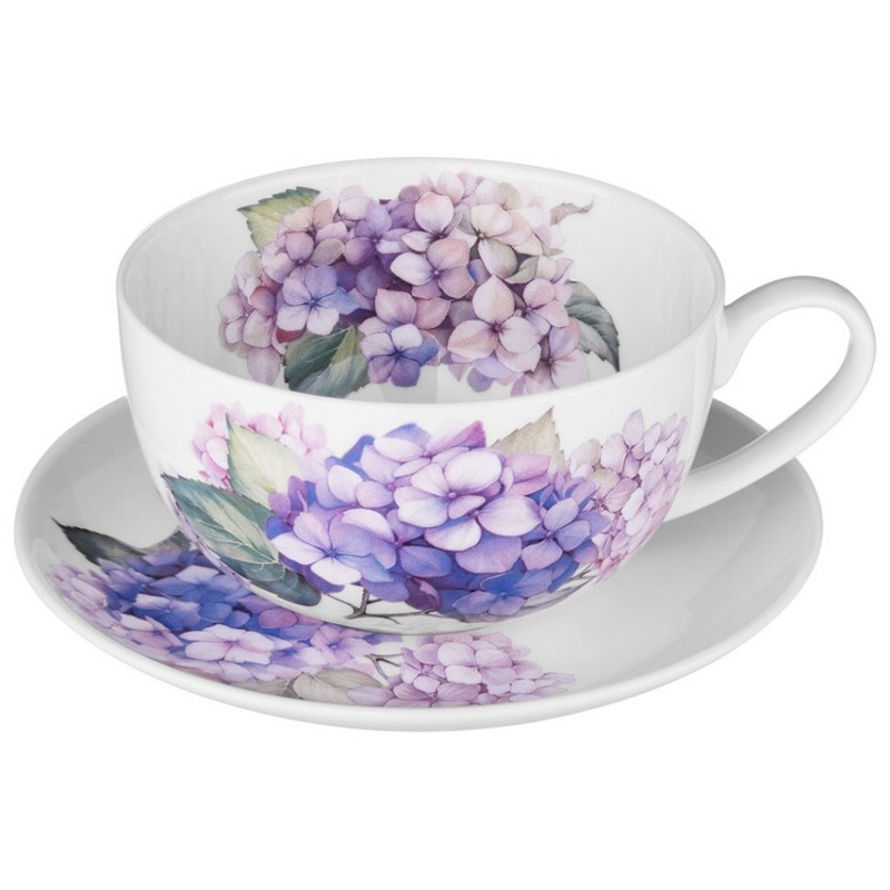 Чайная пара 'Гортензия' 2 предмета, 370 мл, Lefard