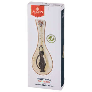 Подставка под ложку 'Парижские коты' 25 см, Agness 2