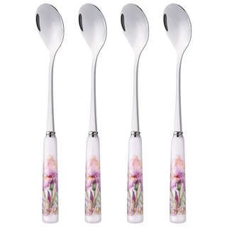 Набор из 4-х чайных ложек 'Ирисы' (Irises) Lefard