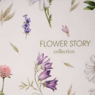 Блюдо овальное 32х26 см, Agness Flower Story, 358-2170 4