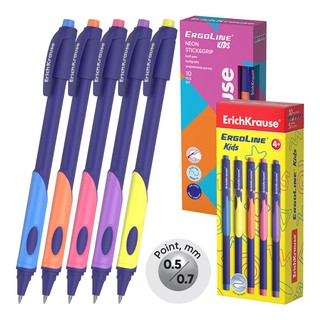 Ручка шариковая ErgoLine Kids, Erich Krause, цвет в ассортименте 3