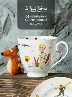 Чайная пара 'Маленький принц' 400 мл, фарфор, Коралл 994356 6