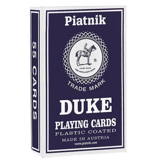 Игральные карты Piatnik Duke (цвет красный или синий) 1