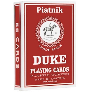 Игральные карты Piatnik Duke (цвет красный или синий) 2