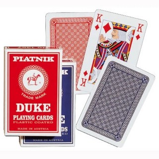 Игральные карты Piatnik Duke (цвет красный или синий) 3