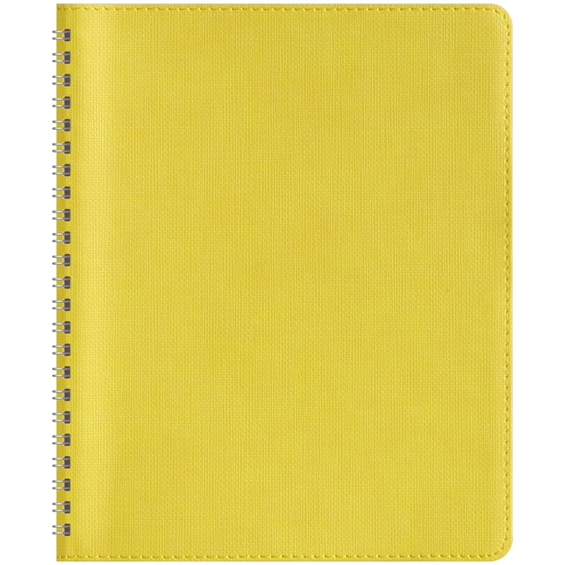 Бизнес-блокнот А5 80 л, на гребне, кожзам OfficeSpace 