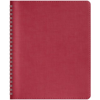 Бизнес-блокнот А5 80 л, на гребне, кожзам OfficeSpace 